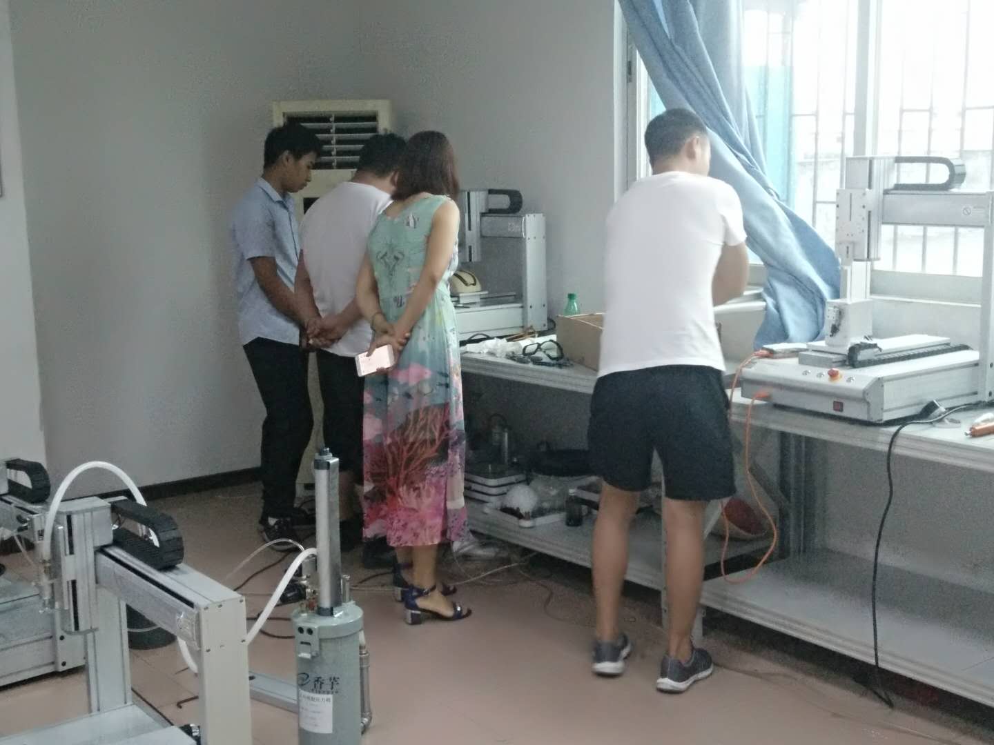 香芋機電客戶來訪！
